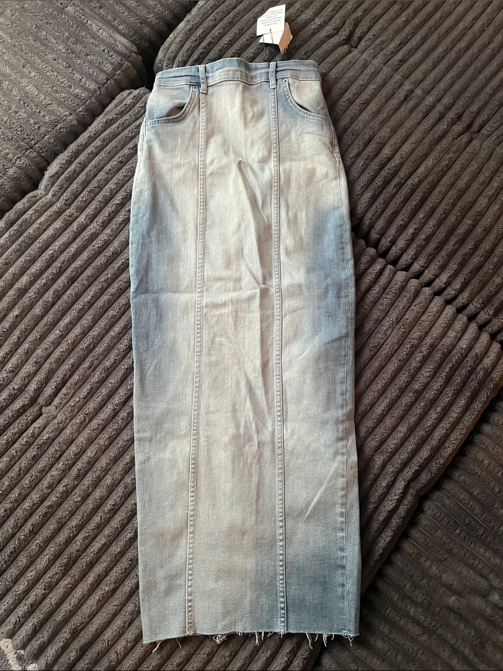 Zara Light Blue Denim Waistband Jeans